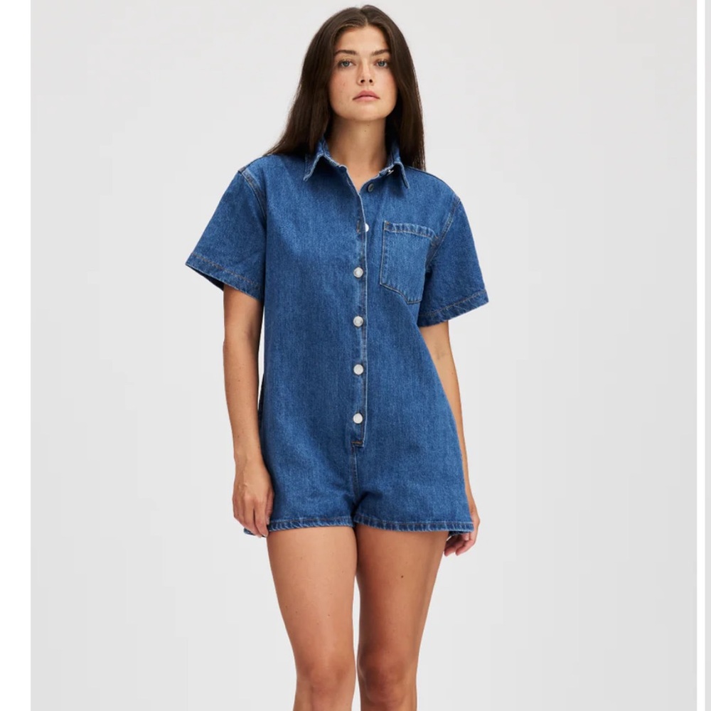 Parke Denim Romper